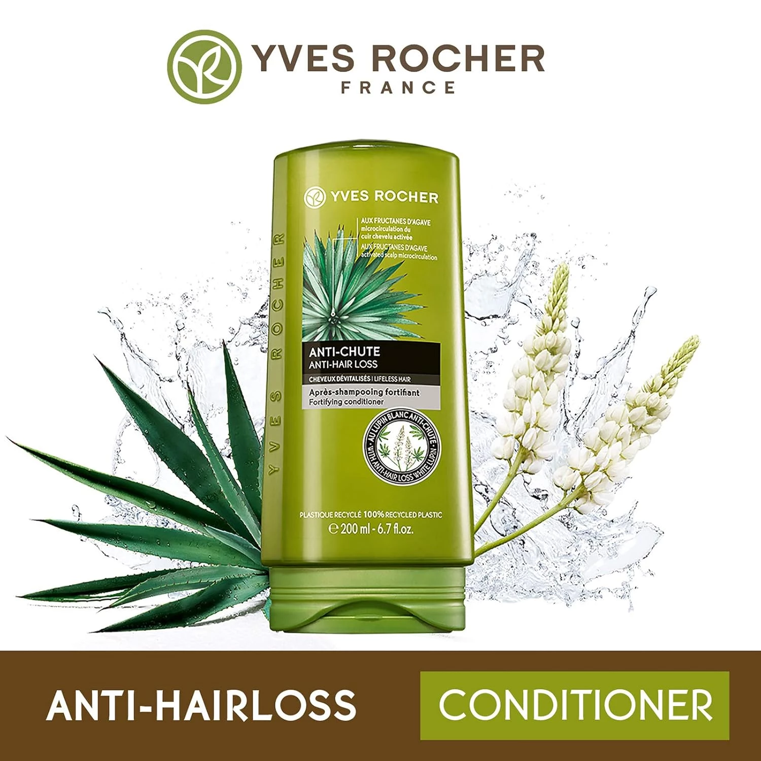 Yves Rocher Anti-Hair Loss Supplement Fortifying Conditioner, 200 ml-2.webp